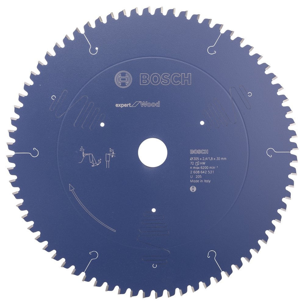 Bosch - Expert Series Circular Saw Blade for Wood 305*30 mm 72 Teeth