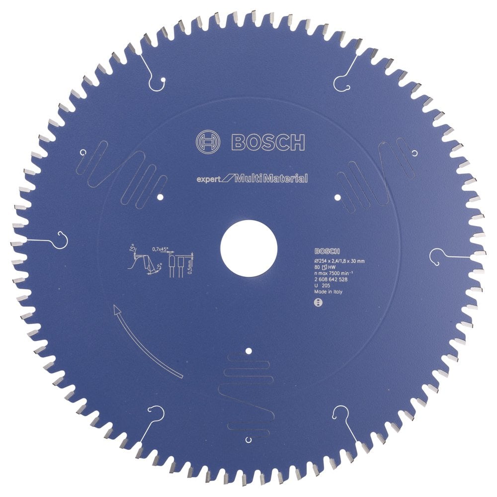 Bosch - Expert Series Multi-Material Circular Saw Blade 254*30 mm 80 Teeth