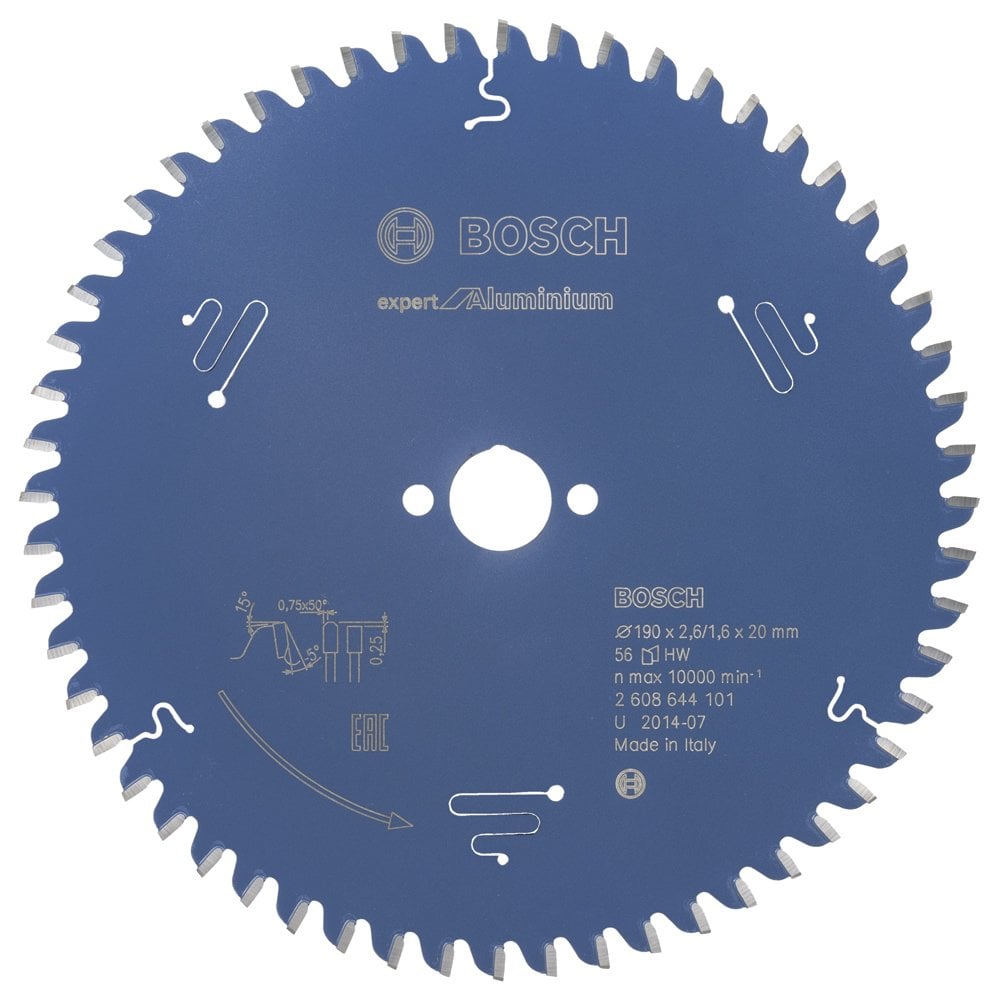 Bosch - Expert Series Circular Saw Blade for Aluminum 190*20 mm 56 Teeth