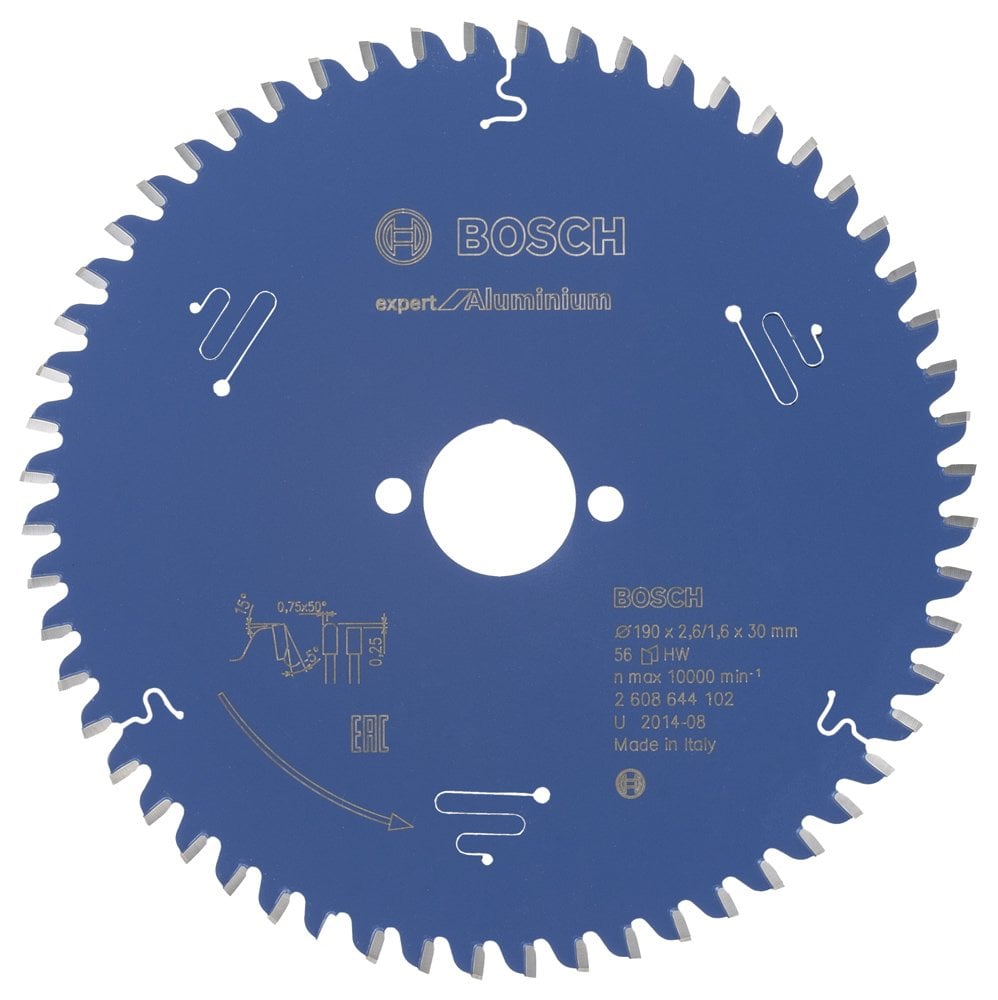 Bosch - Expert Series Circular Saw Blade for Aluminum 190*30 mm 56 Teeth