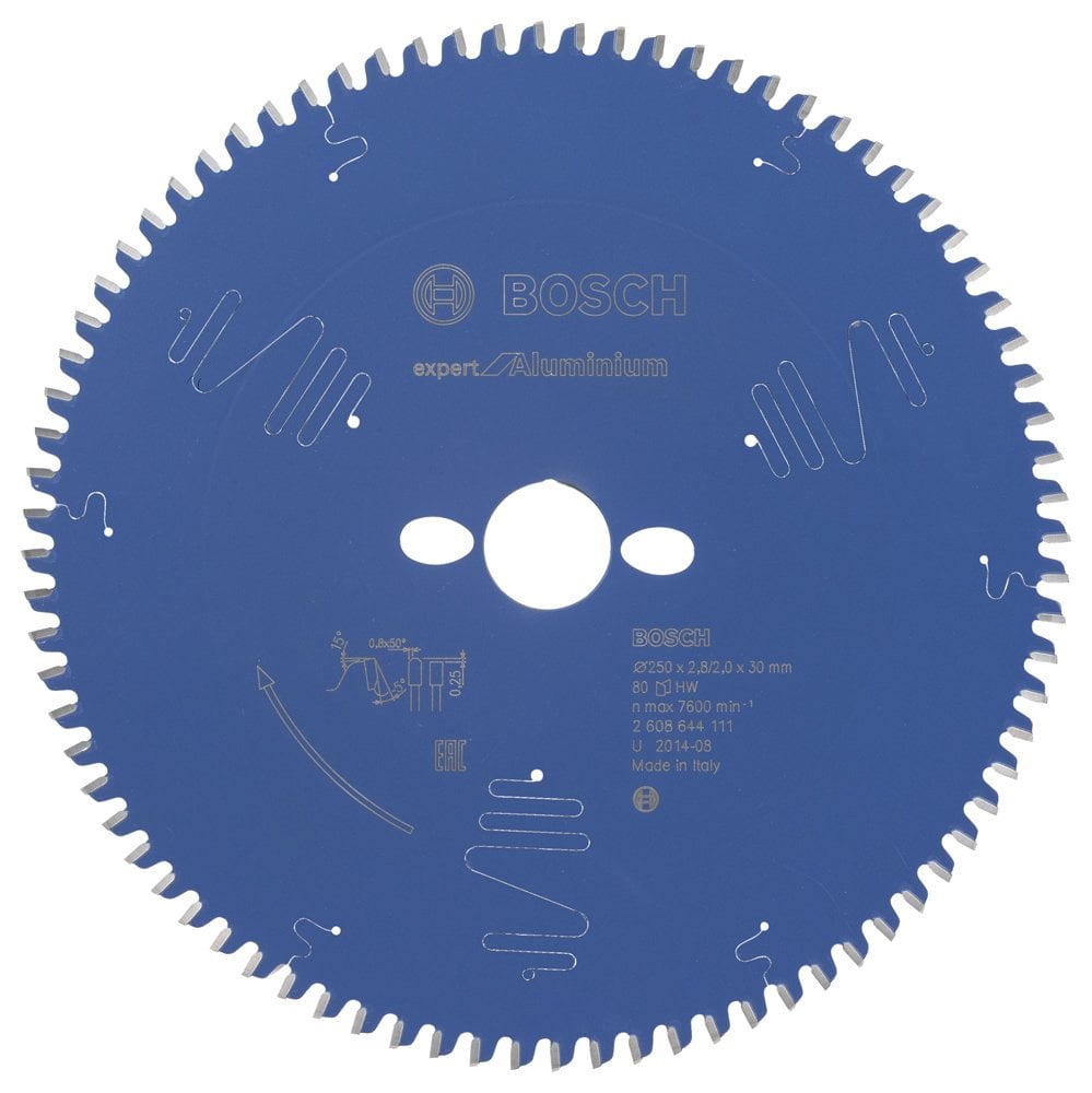 Bosch - Expert Series Circular Saw Blade for Aluminum 250*30 mm 80 Teeth