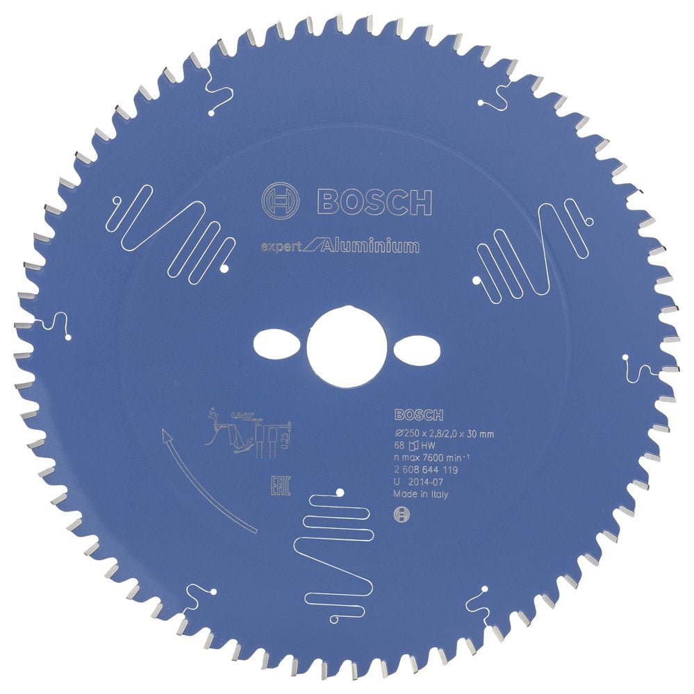 Bosch - Expert Series Circular Saw Blade for Aluminum 250*30 mm 68 Teeth