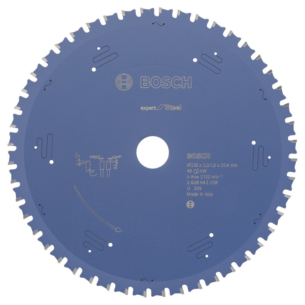 Bosch - Expert Series Circular Saw Blade for Metal 235*25.40 mm 48 Teeth