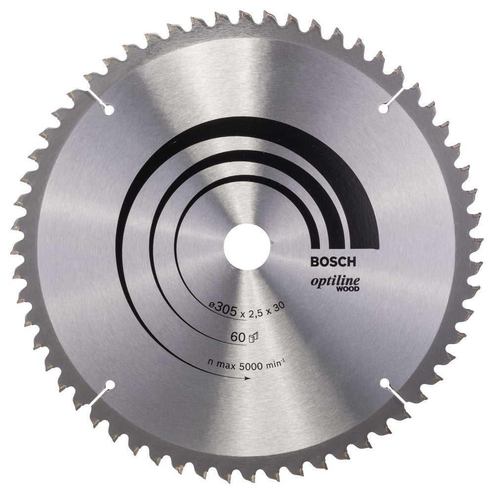 Bosch - Optiline Series Circular Saw Blade for Wood 305*30 mm 60 Teeth