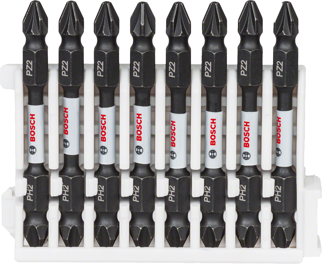 Bosch - Impact Control Series Double-Sided Screwdriver Bit 8 PH2/PZ2 *65mm