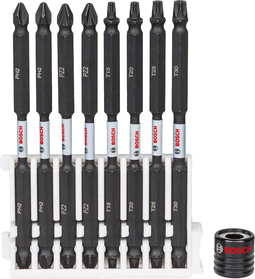 Bosch - Impact Control Serisi Çift Taraflı Vidalama Ucu 9'lu Set *110mm