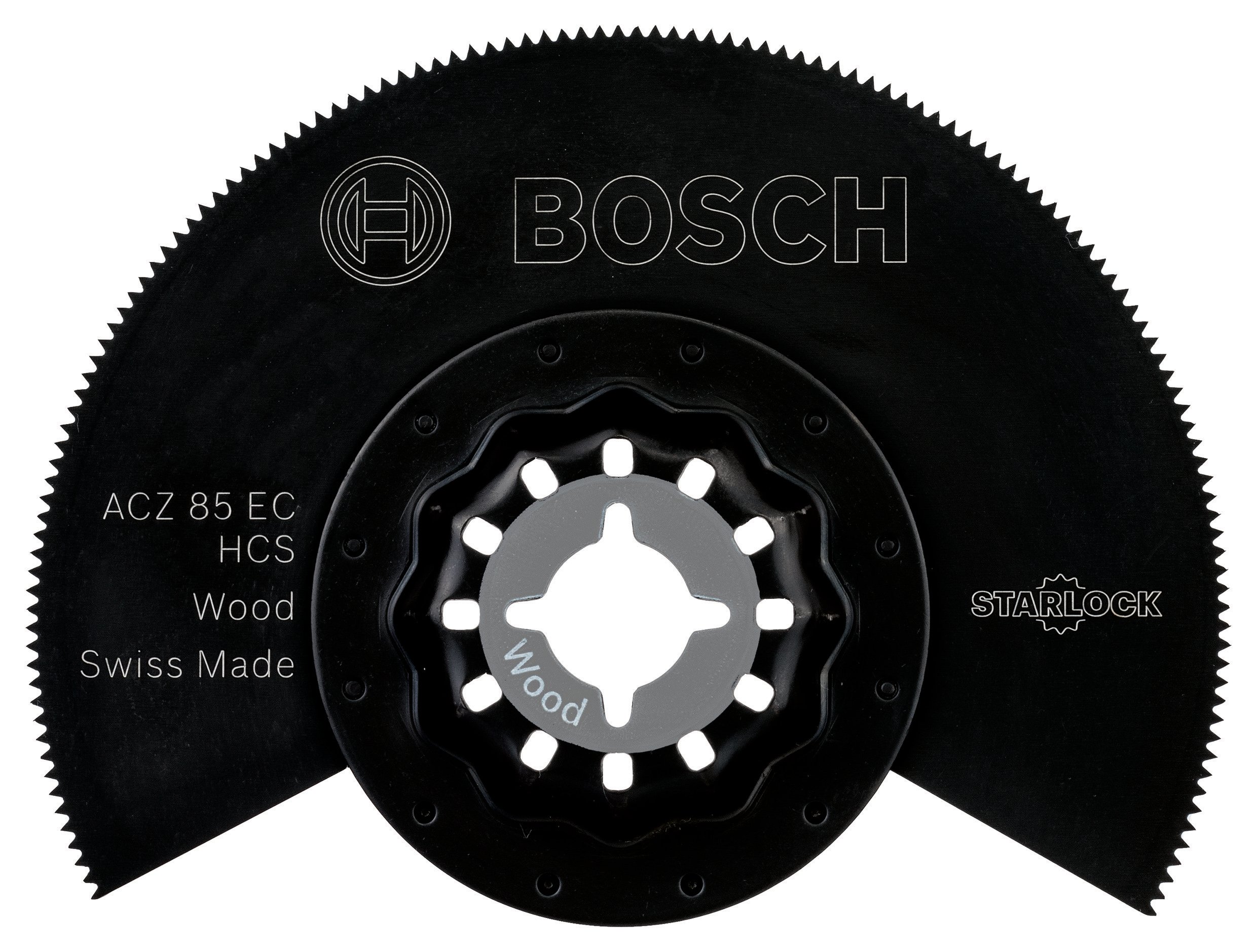 Bosch - Starlock - ACZ 85 EC - HCS Segment Saw Blade for Wood, Curved 1-Piece