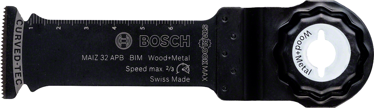 Bosch - Starlock Max - MAIZ 32 APB - BIM Ahşap ve Metal İçin Daldırmalı Testere Bıçağı 1'li