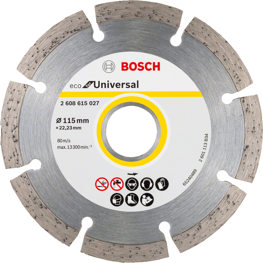 Bosch - Economic Series Diamond Cutting Disc for General Building Materials 115 mm