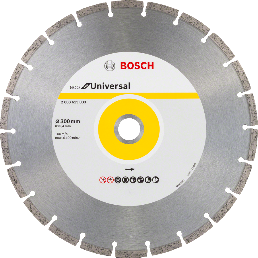 Bosch - Economic Series Diamond Cutting Disc for General Building Materials 300 mm