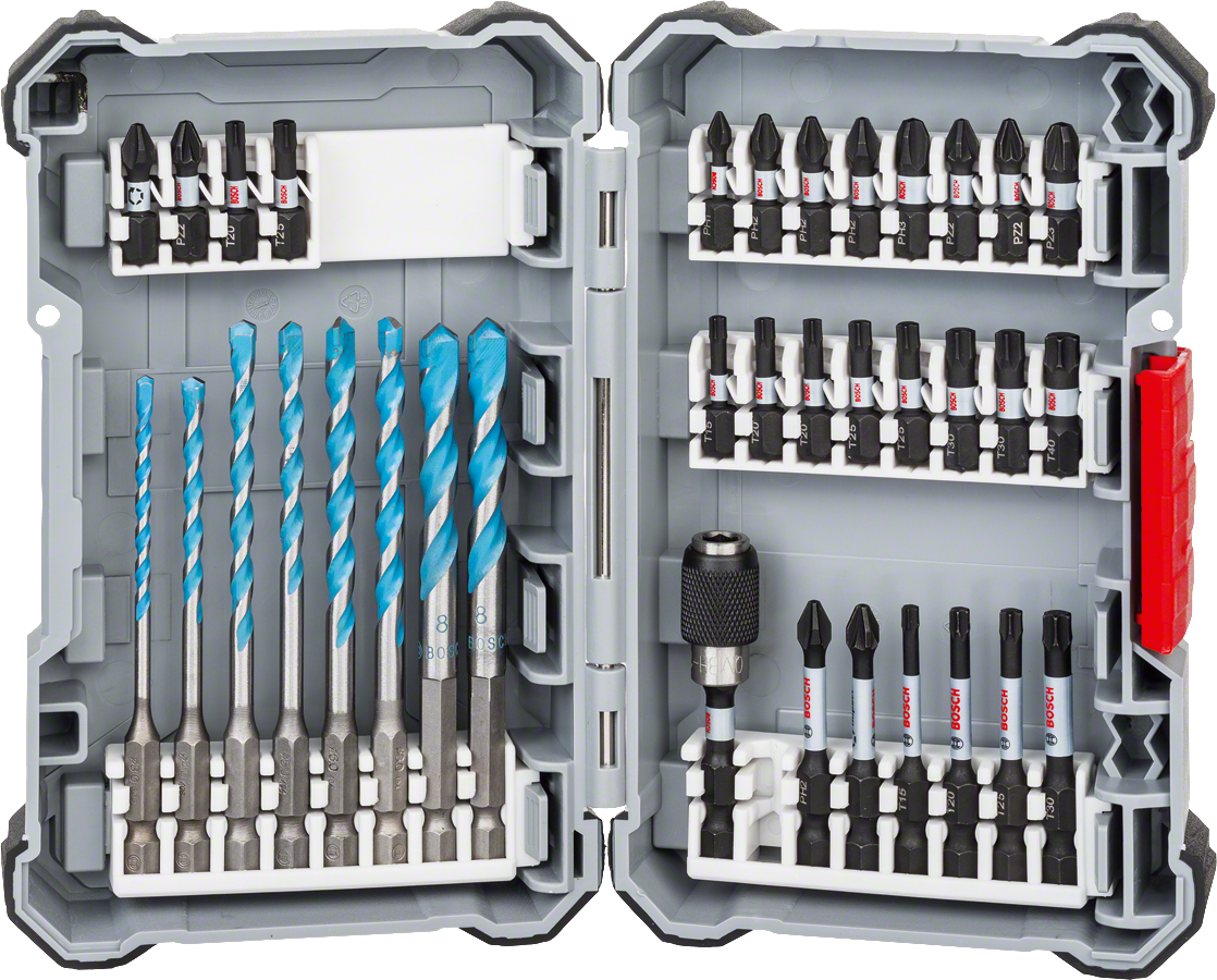 Bosch - Impact Control Series HEX-9 MC 35 Piece Mixed Set