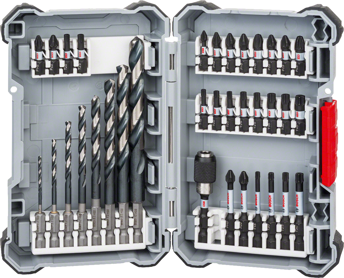 Bosch - Impact Control Series HSS 35 Piece Mixed Set