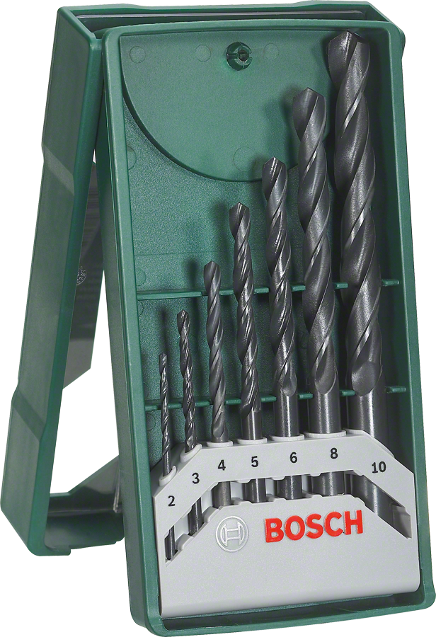 Bosch - X-Line Mini 7 Piece Metal Drill Bit Set