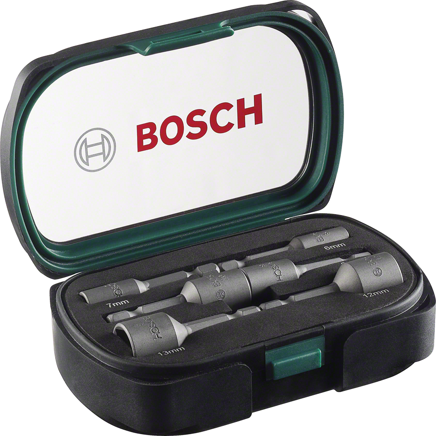 Bosch - 6 Piece Magnetic Socket Set