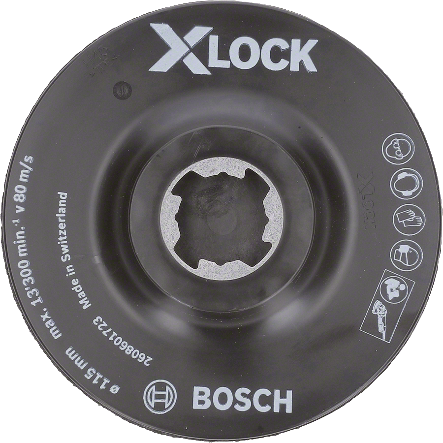 Bosch - X-LOCK - SCM Center Hole Base 115 mm