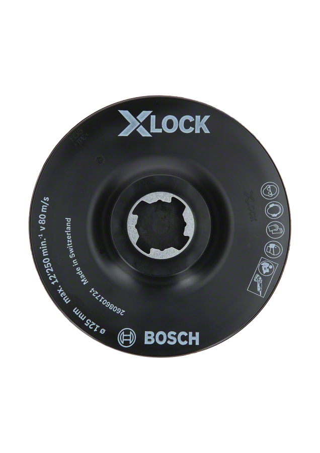 Bosch - X-LOCK - SCM Center Hole Base 125 mm