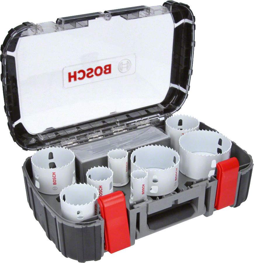 Bosch - New Progressor Series Hole Saw (Punch) Set 11 Pieces Ø 25-32-40-54-60-68-76-86 mm