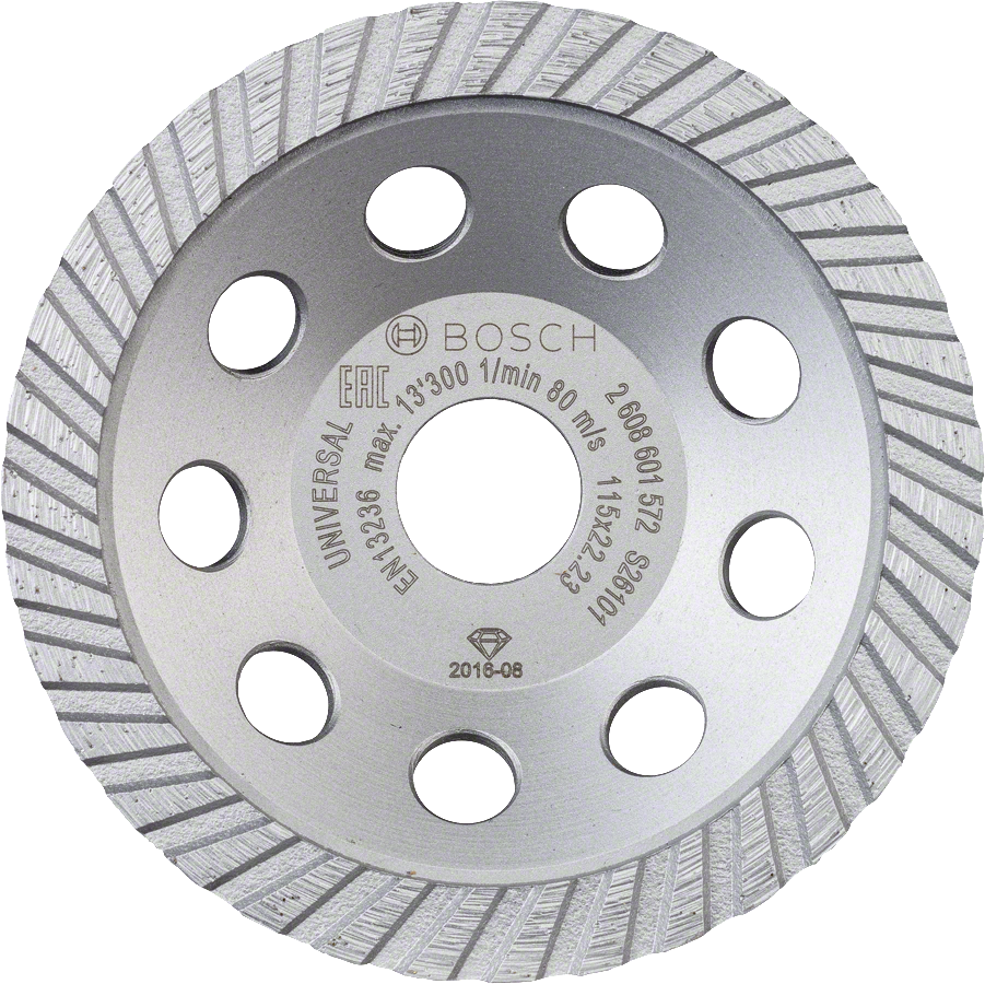 Bosch - Standard Series Universal Turbo Diamond Cup Disc 115 mm