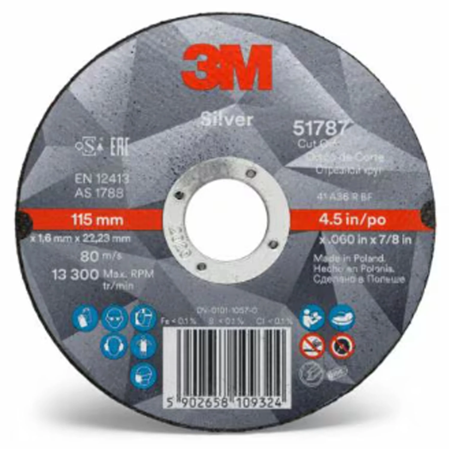 3M™ Silver Cutting Stone