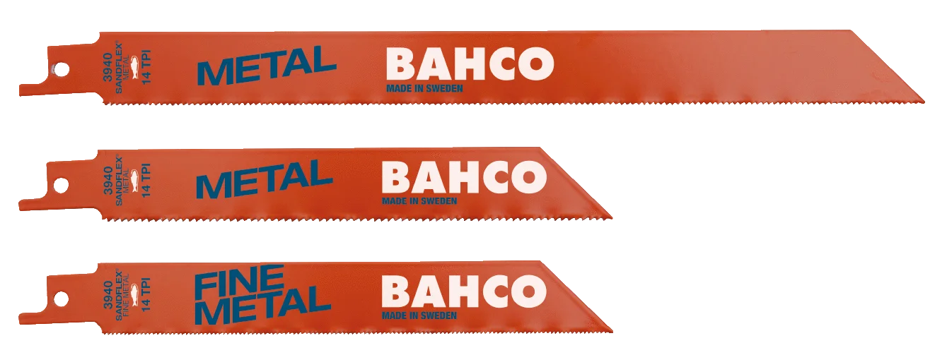 Bahco Sabre Saw Bi-Metal Blade Set for Metal - 5 pcs.