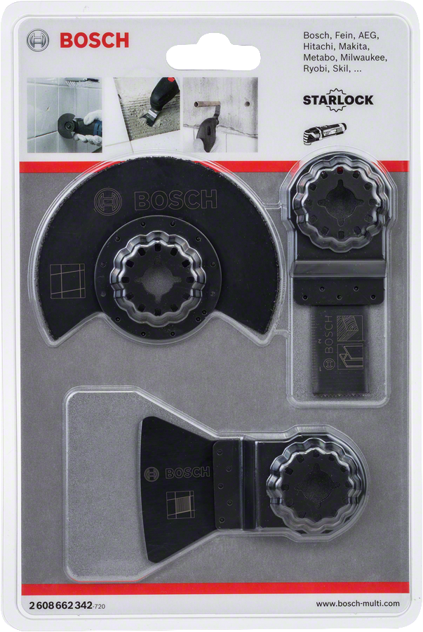 Bosch EXPERT Starlock Saw Ceramic Set of 3