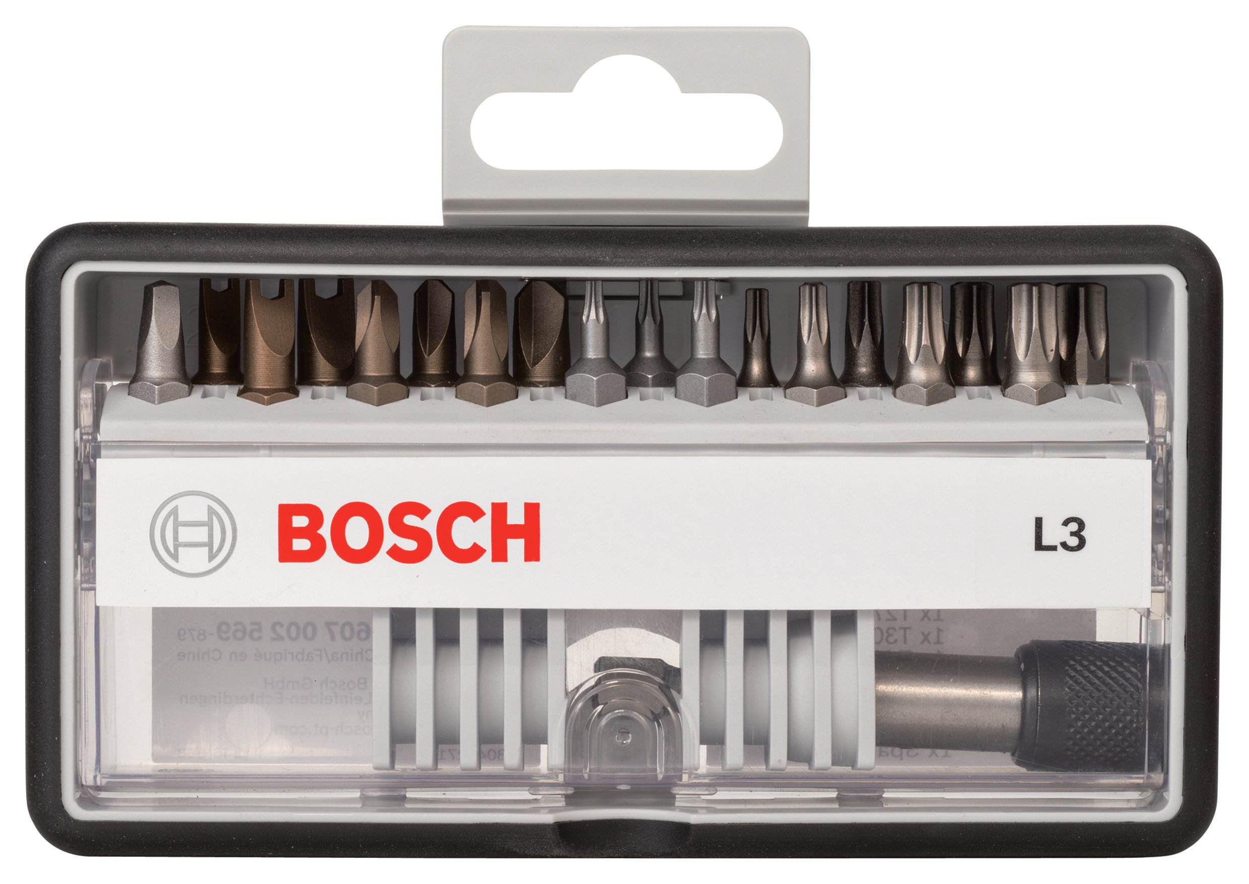 Bosch Professional Screw Bit Set (Robus) 18+1