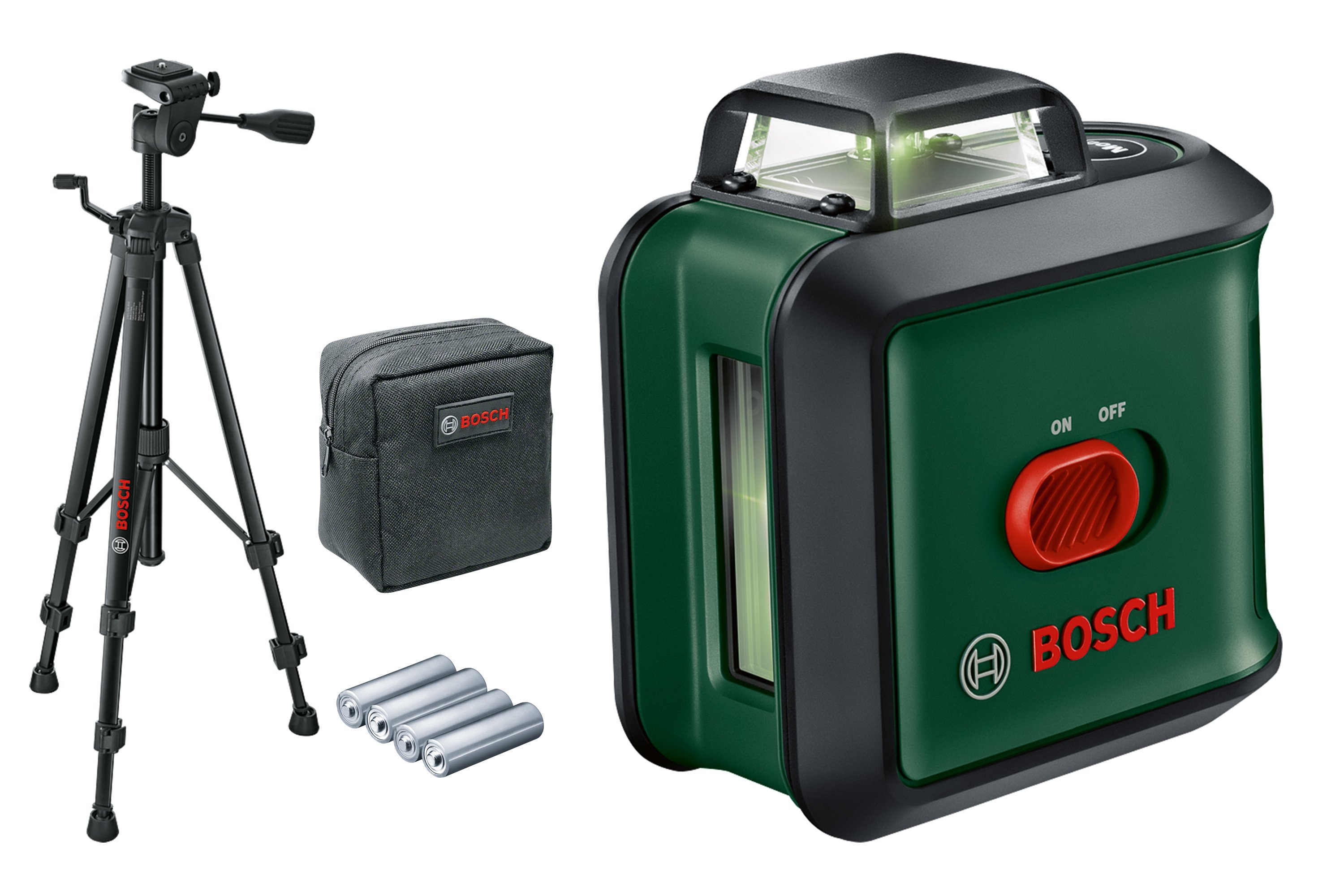 Bosch UniversalLevel 360 + TT150 Cross Line Set Laser Alignment