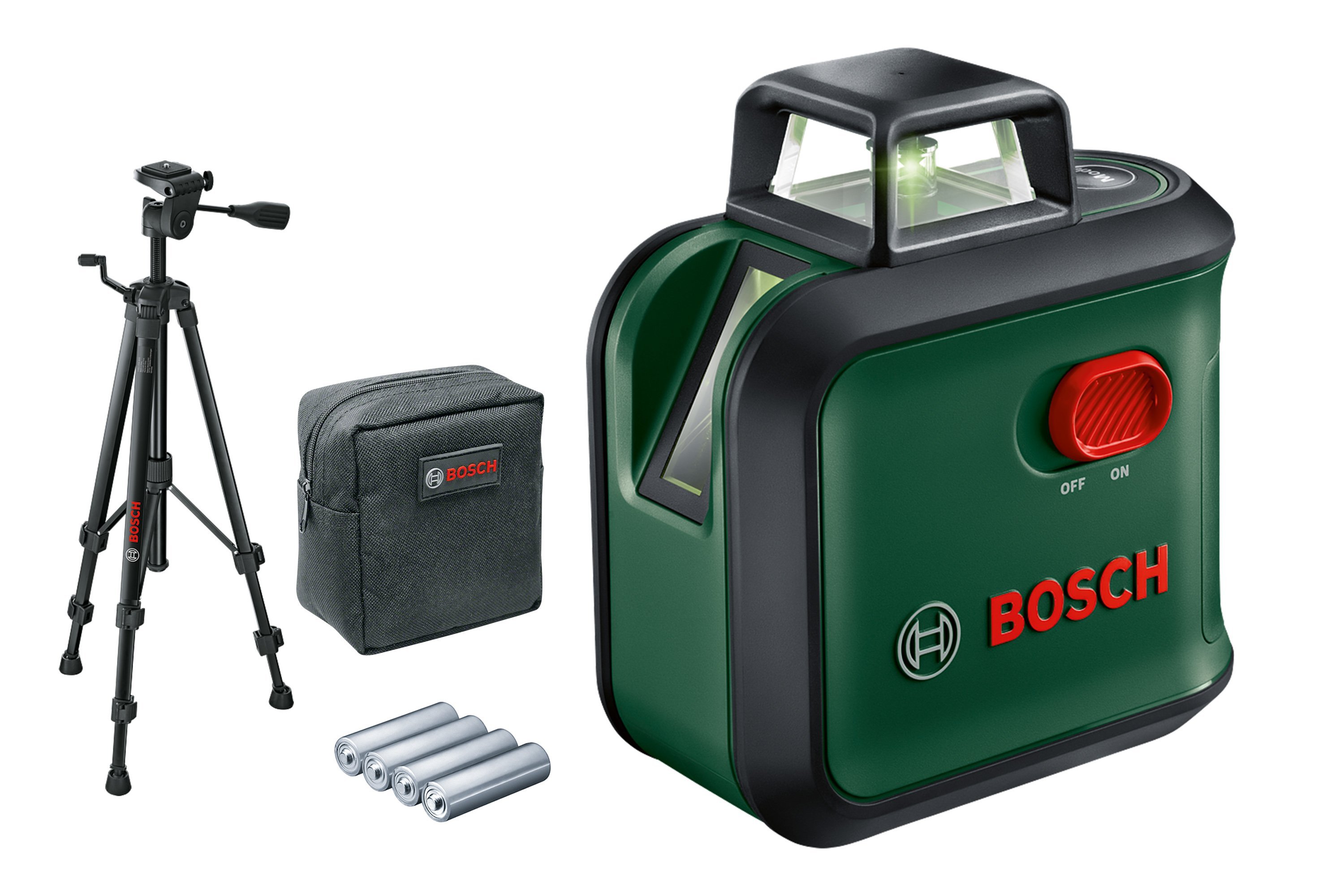 Bosch Advanced Level 360 + TT150 Cross Line Set Laser Alignment