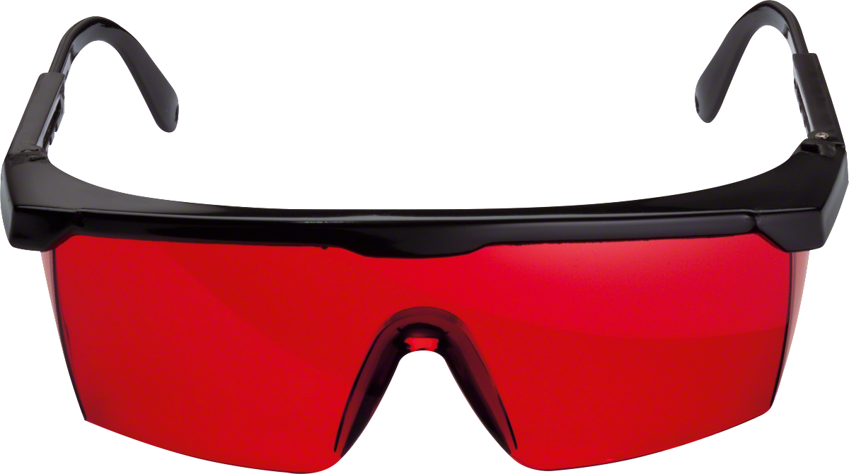 Bosch Laser glasses (red)