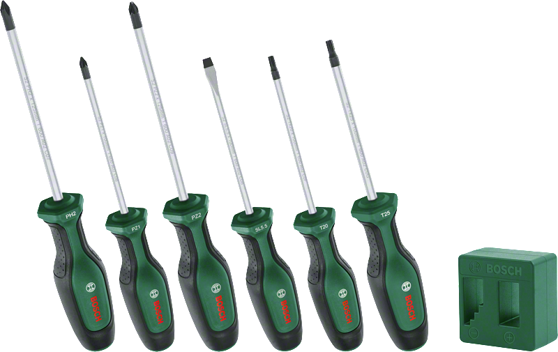 Bosch Screwdriver Set 6 Piece Premium