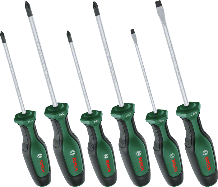 Bosch Screwdriver Set 6 Piece Set 1