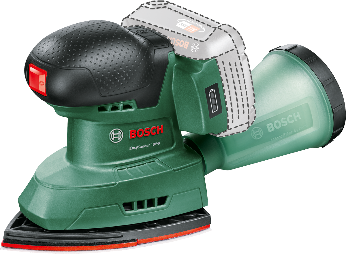 Bosch EasySander 18V-8 (Solo) Akülü Zımpara