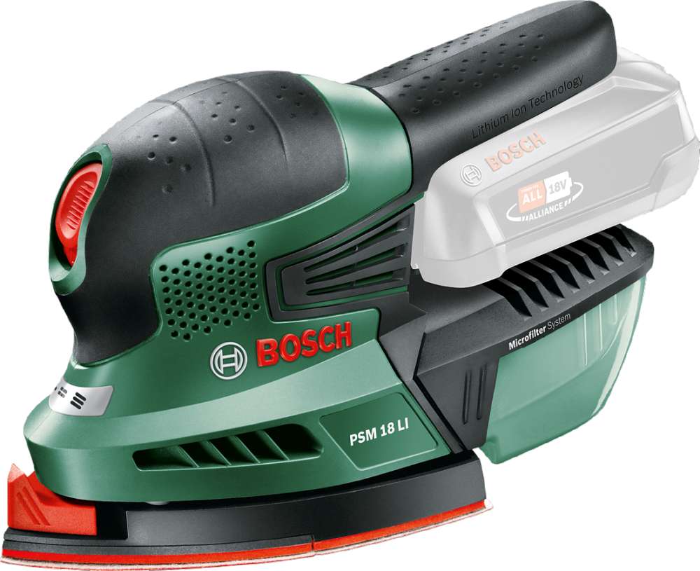 Bosch PSM 18 LI Multi Zımpara Makinesi Solo