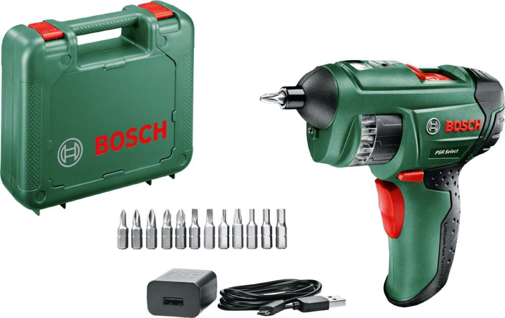 Bosch PSR Select Single Cordless Drill Driver (1 x 1.5 Ah)