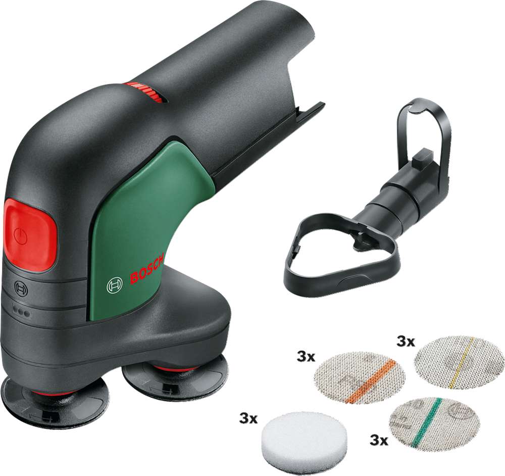 Bosch EasyCurvSander 12 Cordless Disc Sander and Polisher Solo