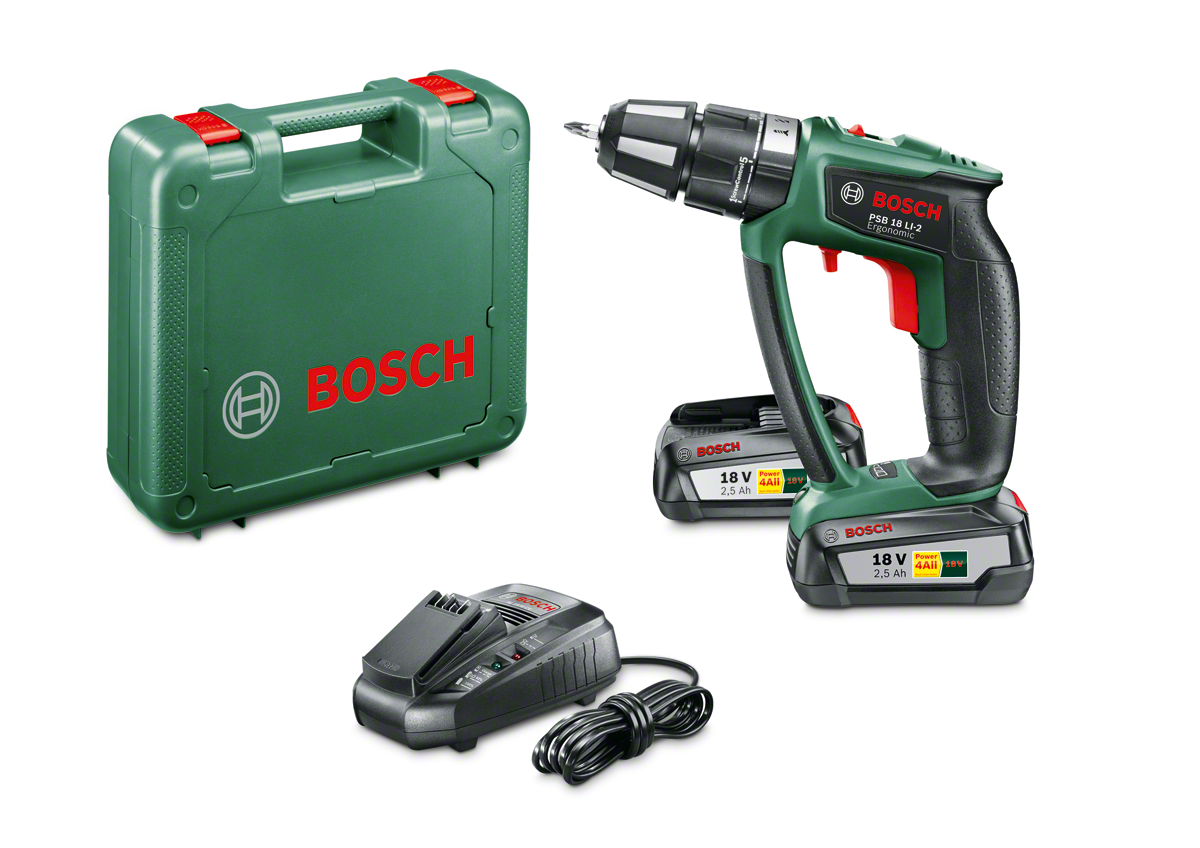 Bosch PSB 18 LI -2 Lithium-Ion Cordless Impact Drill/Driver