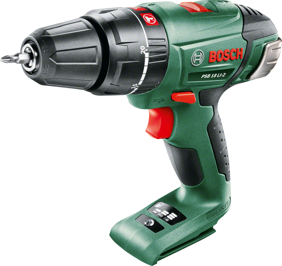 Bosch PSB 18 LI-2 Akülü Darbeli Delme/Vidalama Makinesi (Baretool)