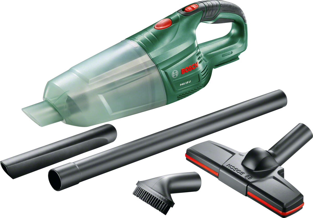 Bosch PAS 18 LI 2.5 Ah Cordless Hand Vacuum Cleaner (Baretool)