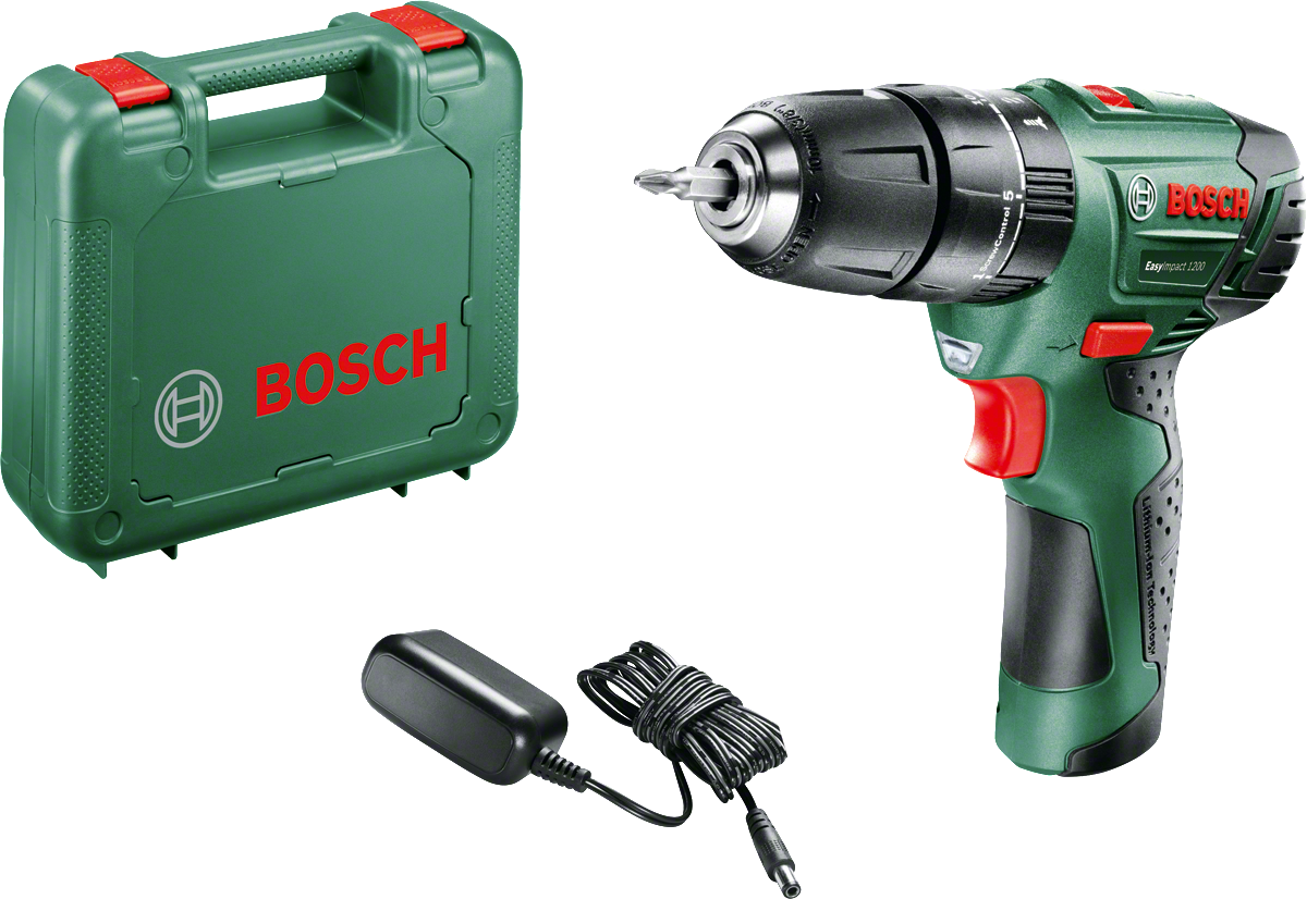 Bosch Easy Impact 1200 Impact Drill 1.5 AH (Integrated Battery)