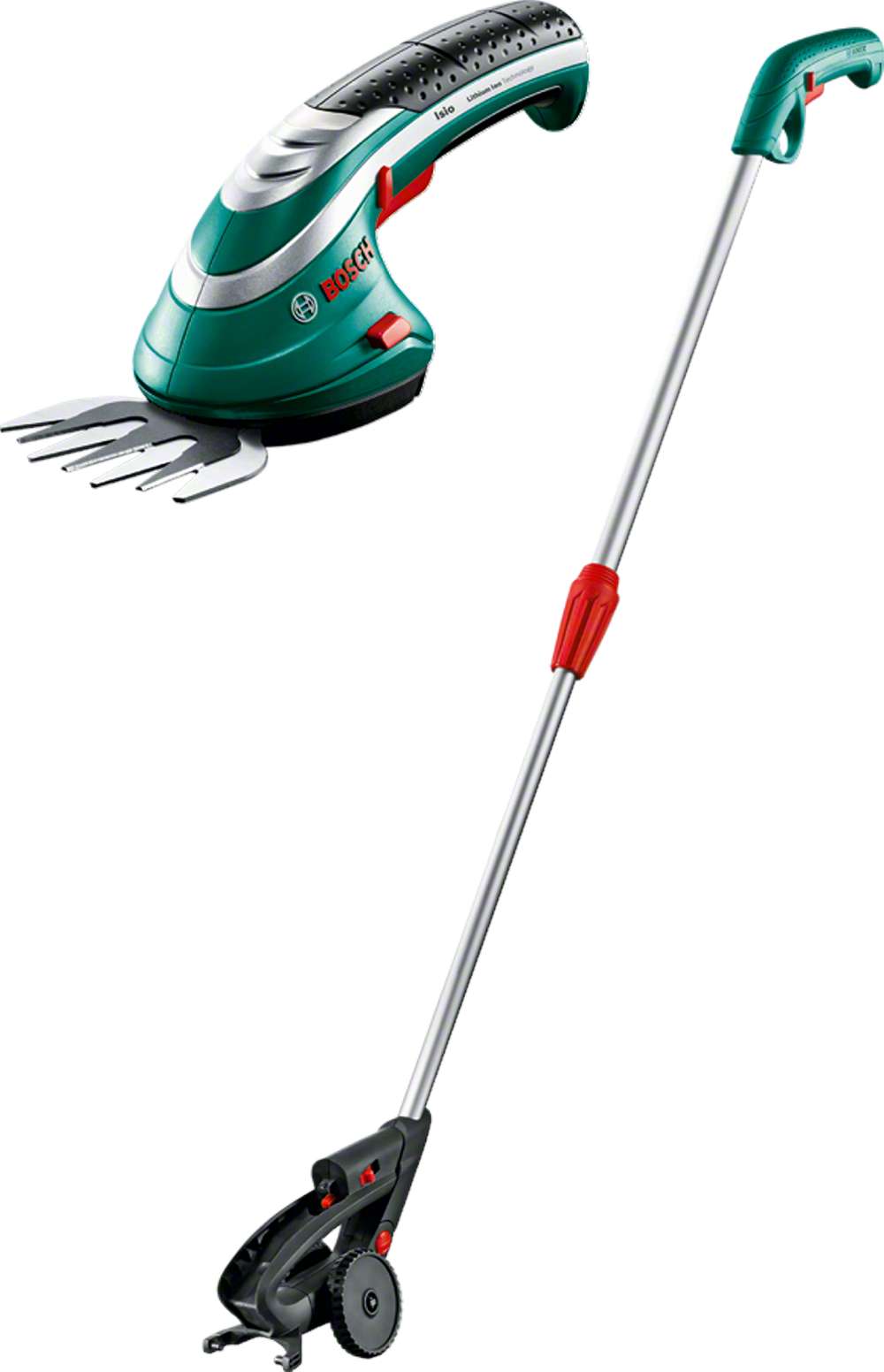 Bosch ISIO III Grass Shears + Telescopic Handle