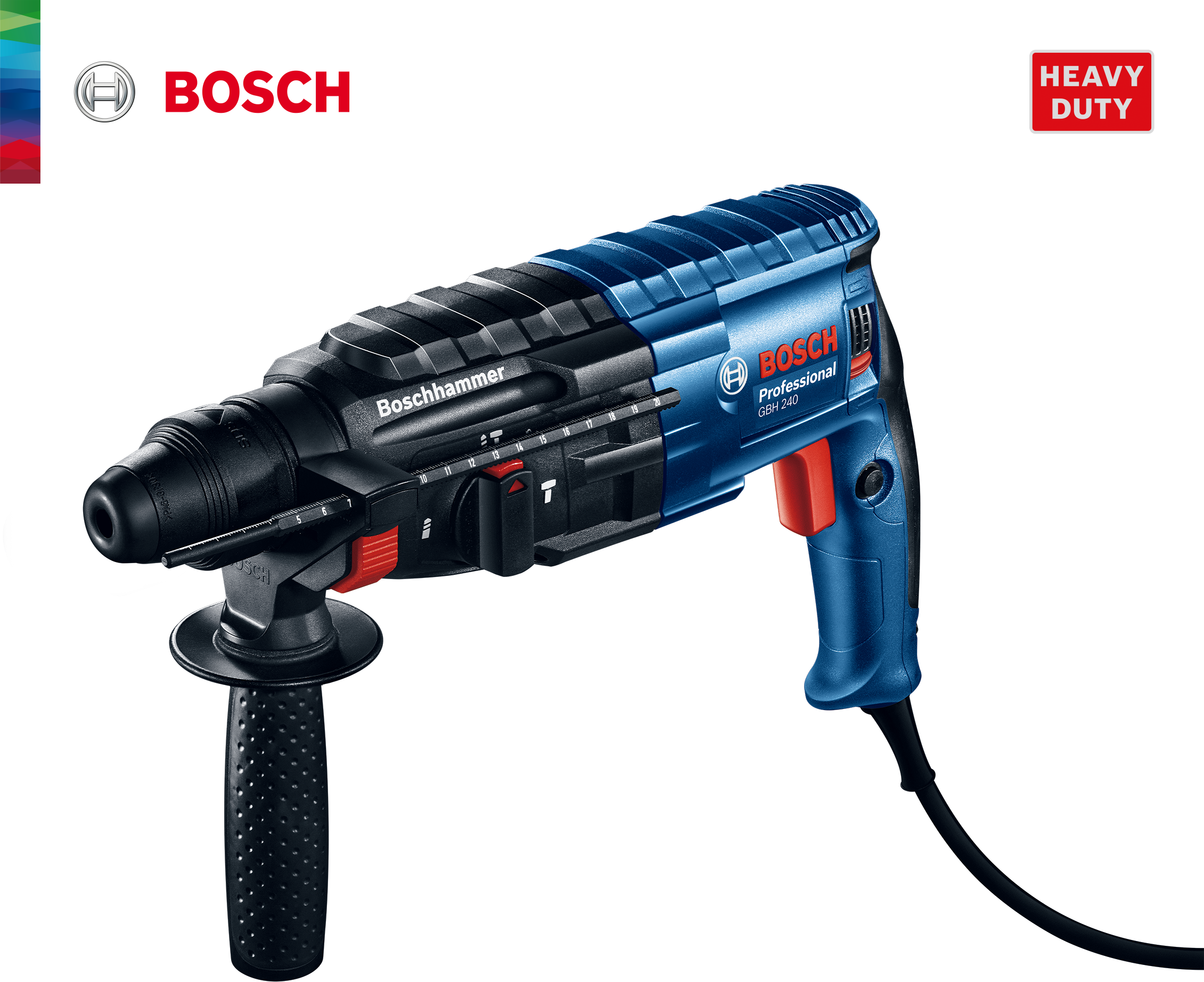 Bosch Professional GBH 240 SDS Plus Rotary Hammer