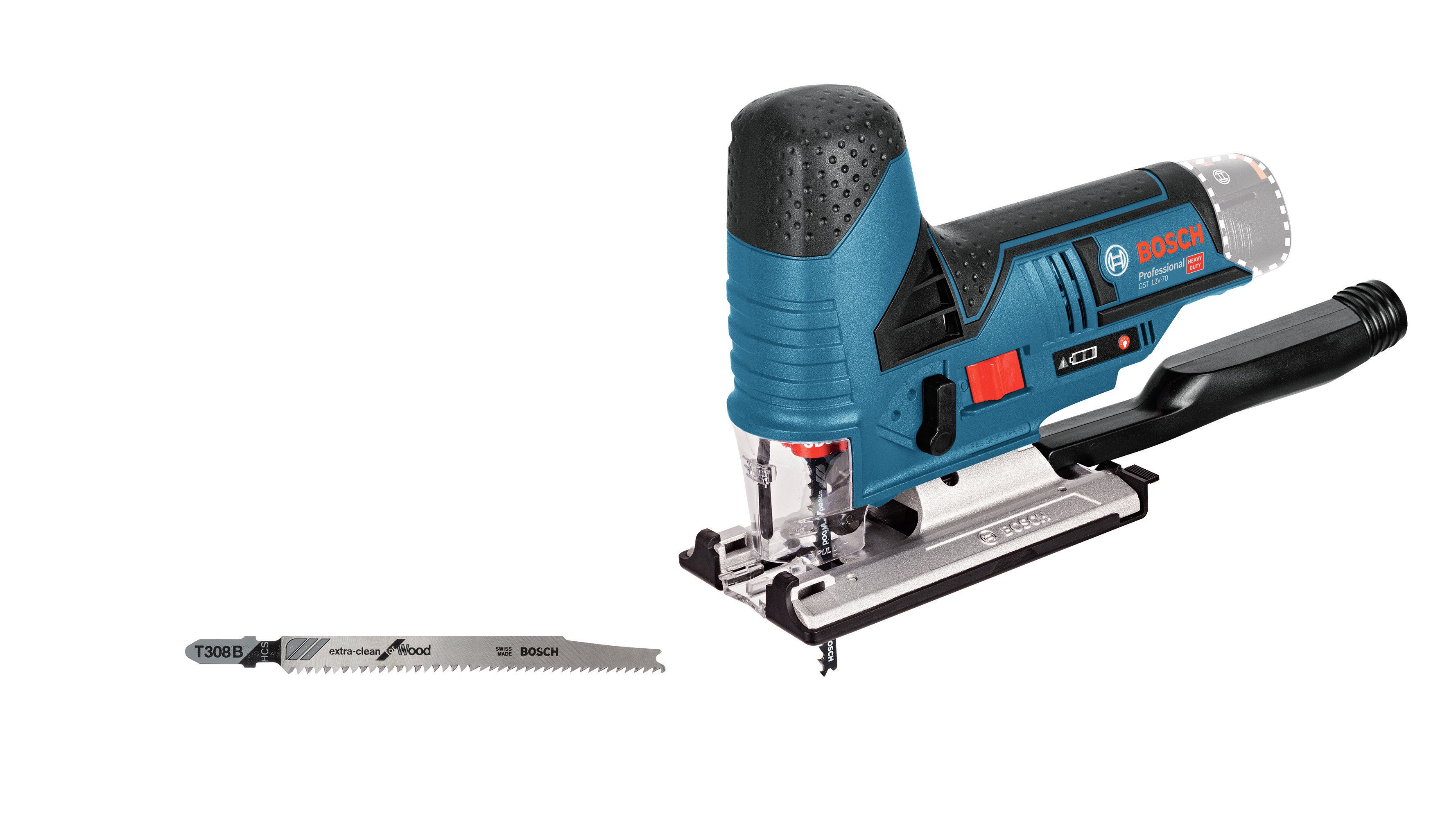 Bosch Professional GST 12V-70 (Solo) Cordless Jigsaw Machine