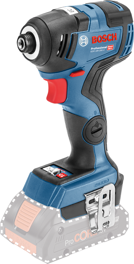 Bosch Professional GDR 18 V-200 C (Solo) Cordless Impact Wrench