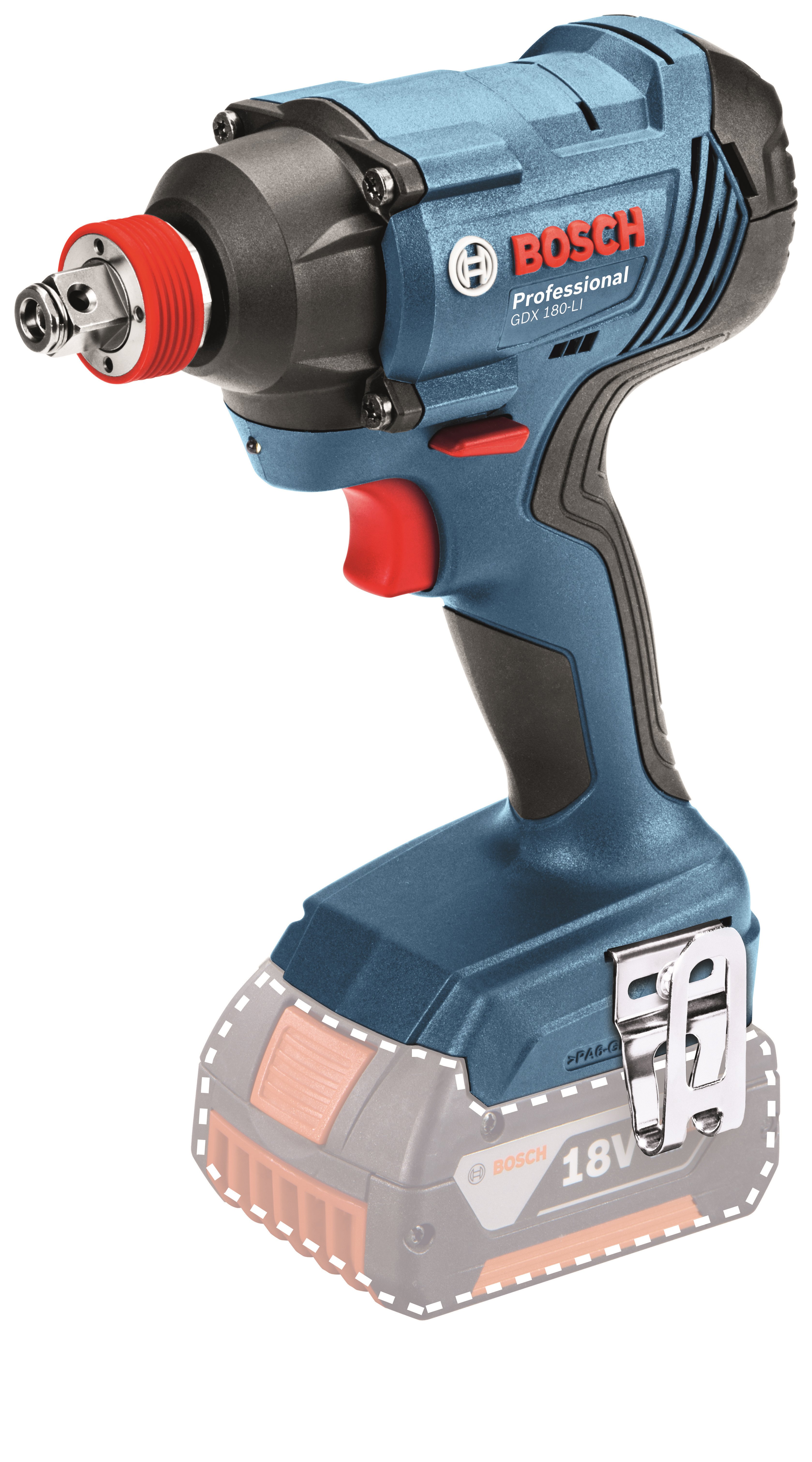 Bosch Professional GDX 180-LI (Solo) Cordless Impact Wrench