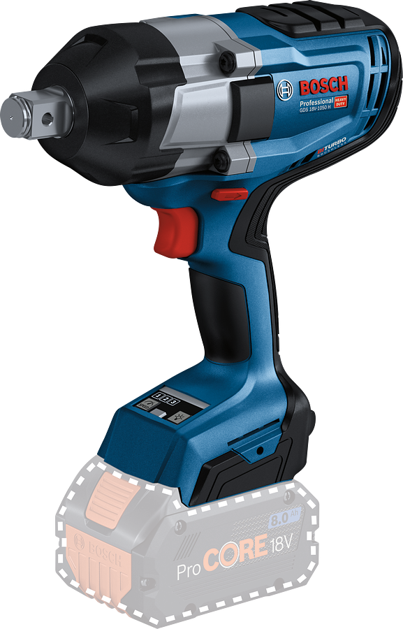 Bosch Professional GDS 18V-1050 H (Solo) Cordless Impact Wrench