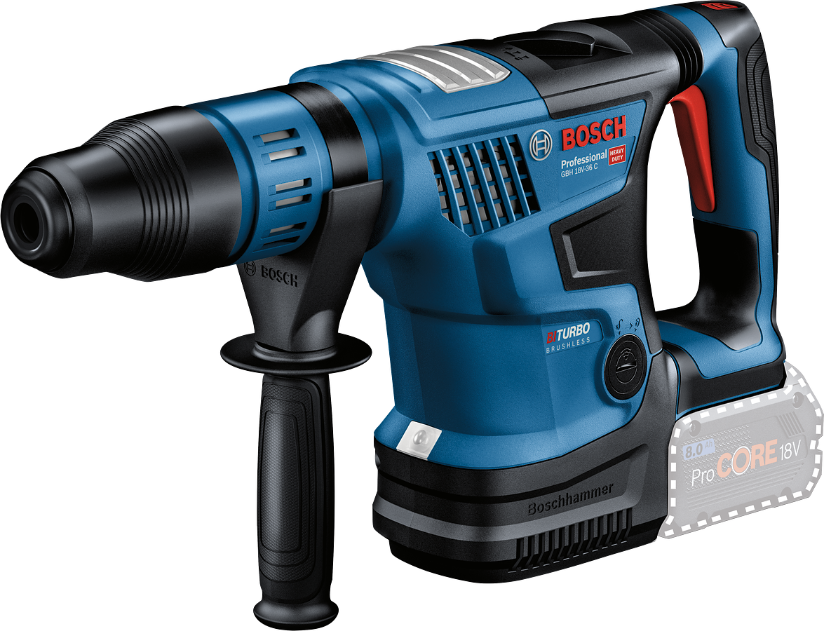 Bosch Professional GBH 18V-36 C (Solo) Cordless Rotary Hammer