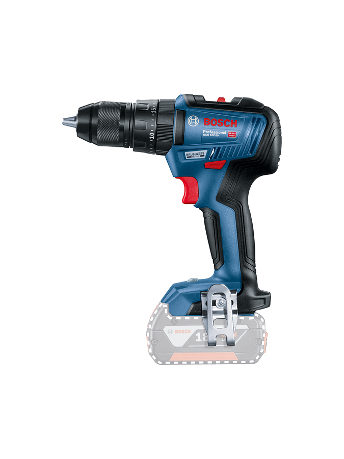 Bosch Professional GSB 18V-50 SOLO Cordless Impact Drill/Driver