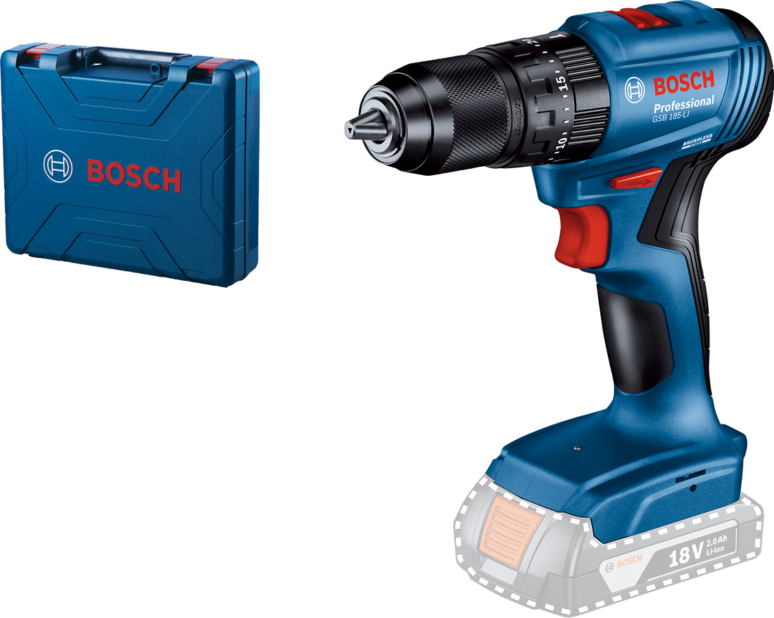 Bosch Professional GSB 185 LI SOLO Cordless Impact Drill Driver