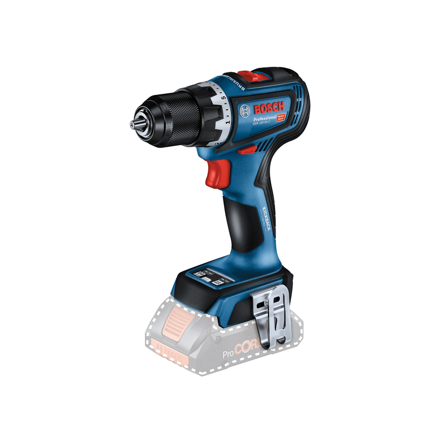 Bosch Professional GSR 18V-90 C SOLO Akülü Delme Vidalama Makinesi