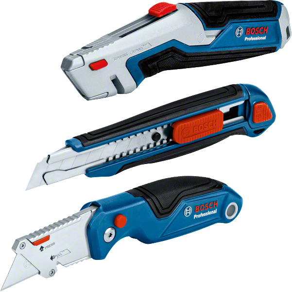 Bosch Professional Utility Knife Set 3 Pieces